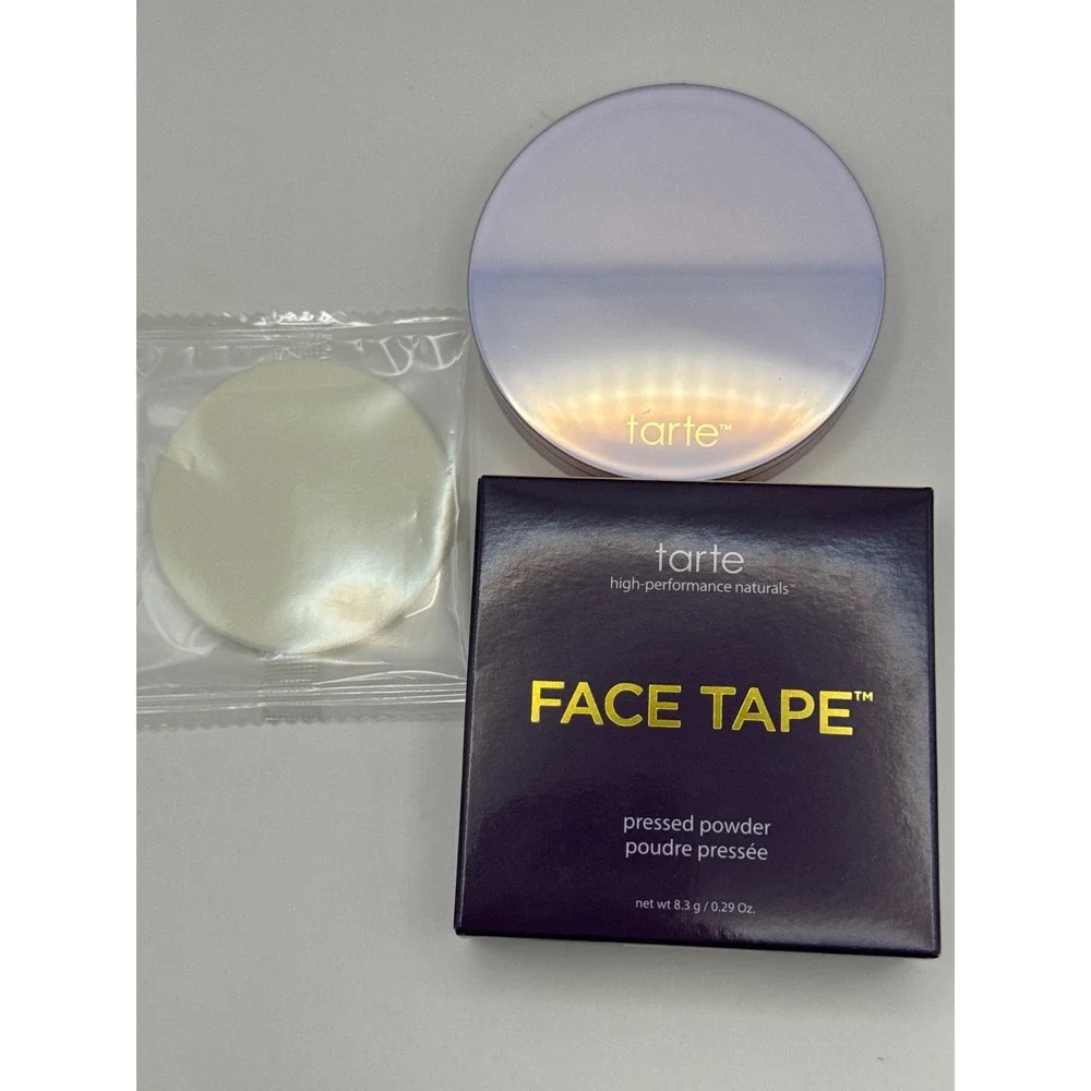 Tarte Face Tape Pressed Powder 20S‎ Light Sand Mattifying Hydrating Smooth BNIB